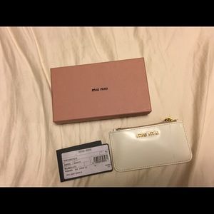 Miu Miu key and card holder